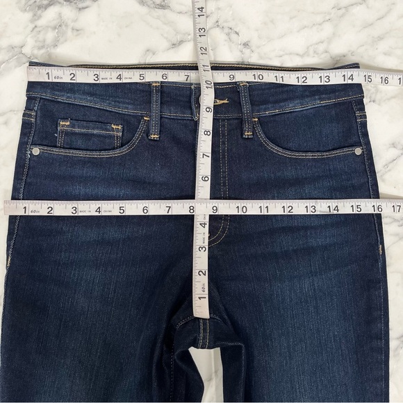 Athleta Sculptek Ultra Skinny Jeans Medium Dark Wash Stretch Denim 511195 Size 6 - Picture 9 of 13